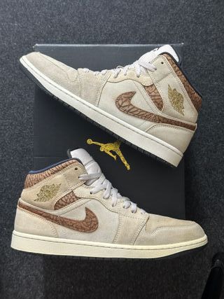 Nike Jordan 1 Mid Elephant 45
