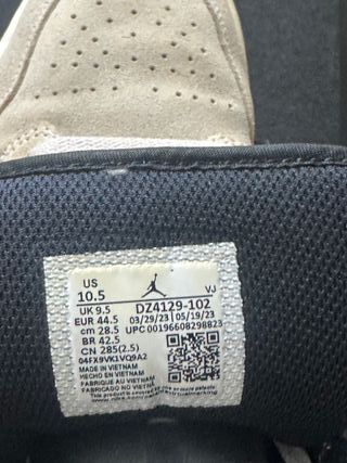 Nike Jordan 1 Mid Elephant 45