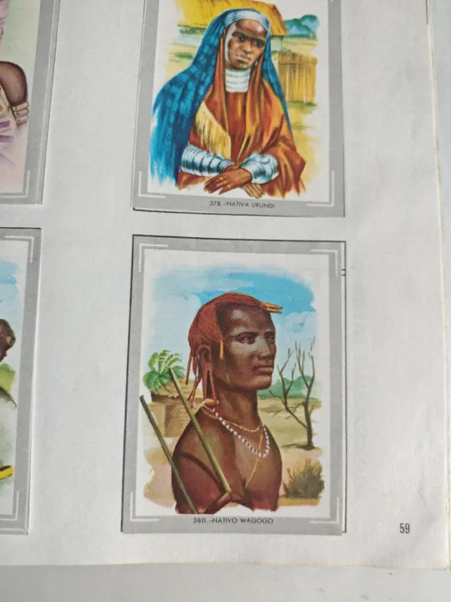 Álbum Naturaleza y Color Completo 380 cromos.