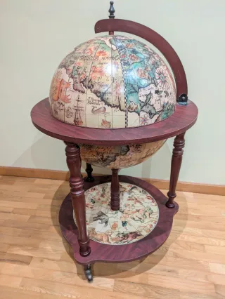 Botellero Globo Mundo