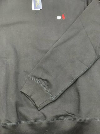Felpa Polo Ralph Lauren nera uomo XL