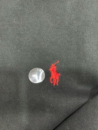 Felpa Polo Ralph Lauren nera uomo XL