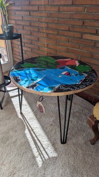 coffe table Ivysaur-Pokemon