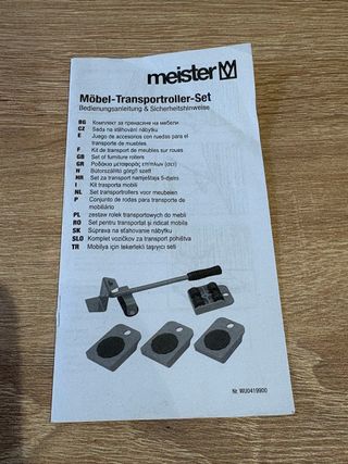 Kit 5 piezas muebles Meister