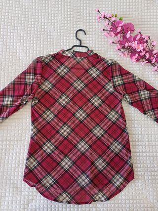 Camisa cuadros escoceses Encuentro Nueva