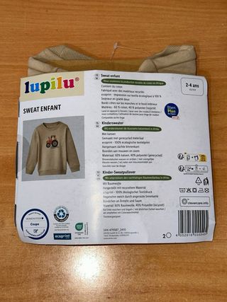 Sudadera infantil Lupilu 98/104