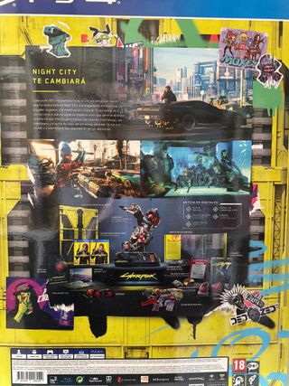 PS4 Cyberpunk 2077 Edición Coleccionista