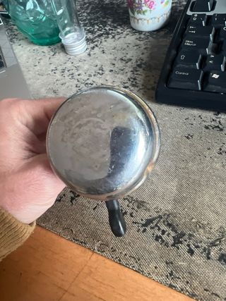 Timbre clásico metálico bicicleta