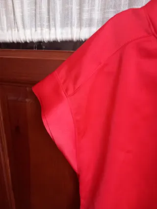 Blusa coral manga corta