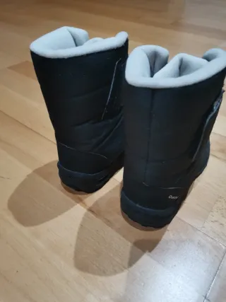 Botas de Nieve Quechua Niños Negras