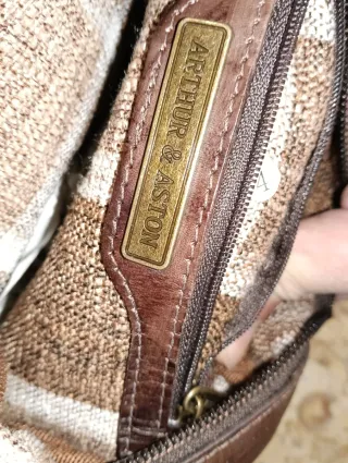 Bolso Arthur & Aston Piel Marrón