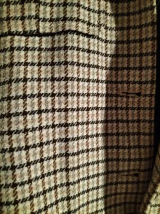 Cazadora Brownie cuadros beige y marrón