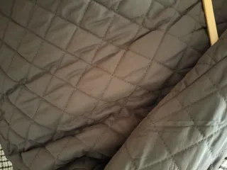 Cazadora Brownie cuadros beige y marrón