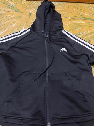 Conjunto Adidas Sudadera y Pantalón Negro