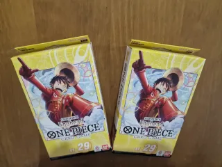 2x One Piece Card Game ST29 Egghead Starter Deck