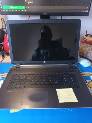 Portátil HP 17 para piezas