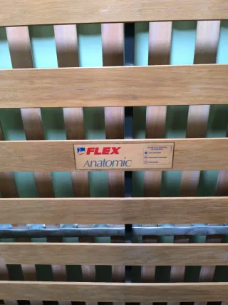 Somier Flex Anatomic Madera y Metal