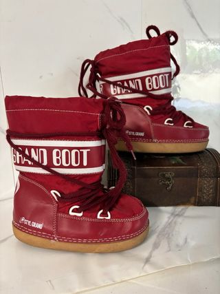 Stivali Neve Bambino/a Rossi Tg 28-31