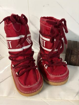 Stivali Neve Bambino/a Rossi Tg 28-31