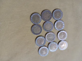 12 Monedas Alemanas 2 Euros.. 25 euros