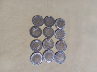 12 Monedas Alemanas 2 Euros.. 25 euros