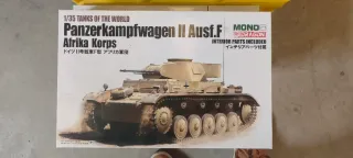 Maqueta Panzerkampfwagen II Ausf.F 1/35
