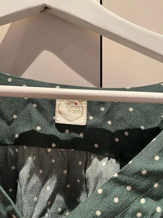 Blusa Petits hauts verde lunares