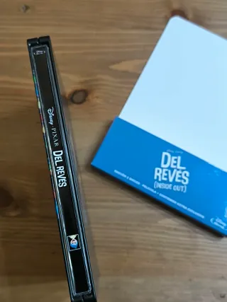 Steelbook Del Revés (Inside Out) 2D + 3D + extras