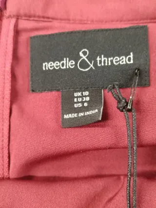 Falda tul granate Needle & Thread T.38