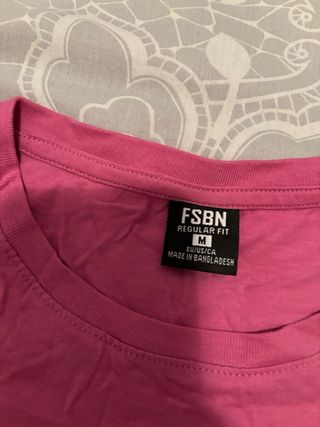 Camiseta rosa Just Chill Hombre Talla M