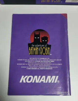 🇪🇦🇪🇺 Batman & Robin Super Nintendo Snes nes