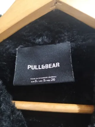 Chaqueta Negra Mujer Pull&Bear