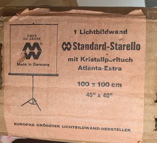 Pantalla Proyección Tripode Vintage Standard Visio