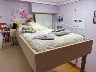 Habitación juvenil modular en altura comoda