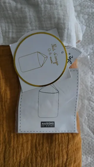 Saco cuco bebé Maisons du Monde a estrenar