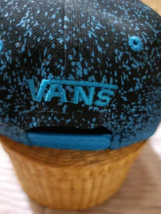 Gorra Vans Off The Wall Negra y Azul