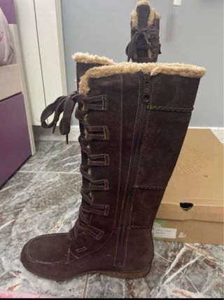 Stivali Timberland Marrone Pelliccia