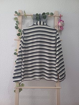 Camisa de rayas blancas y negras Nueva