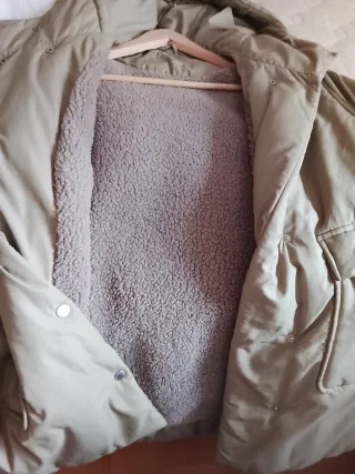 Cazadora Zara verde oliva