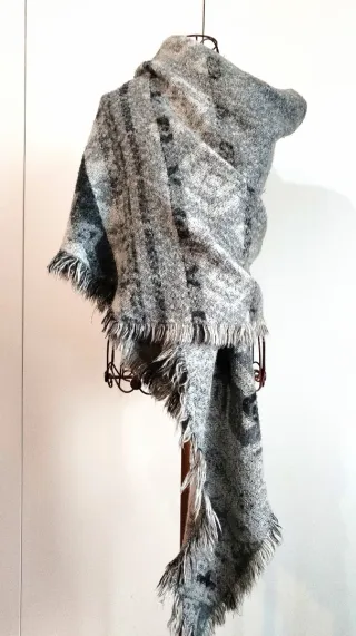 Sciarpa donna fantasia geometrica