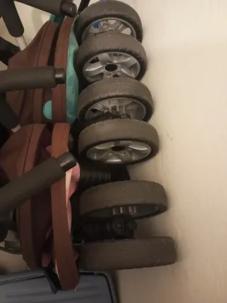 Silla de paseo gemelar Sis y Bro