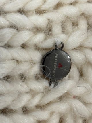 Poncho maglia collo alto Peuterey beige