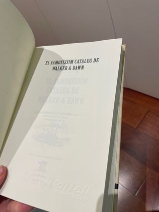 El famosíssim catàleg de Walker & Dawn