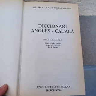 diccionari Anglés-Català