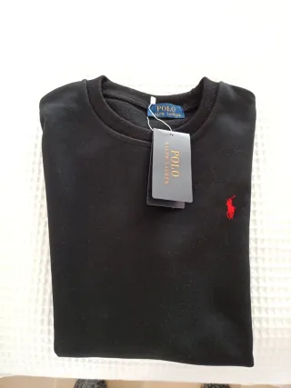 Sudadera Polo Ralph Lauren Negra .talla S-M