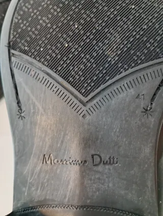 Zapatos de piel Massimo Dutti Talla 41