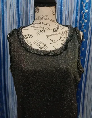 Abito donna elegante bianco e nero