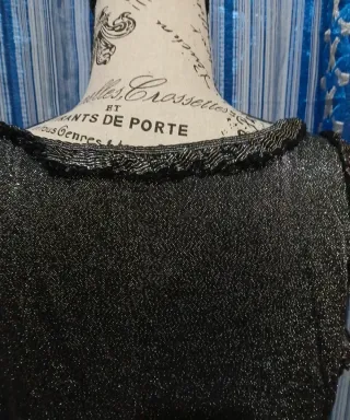 Abito donna elegante bianco e nero