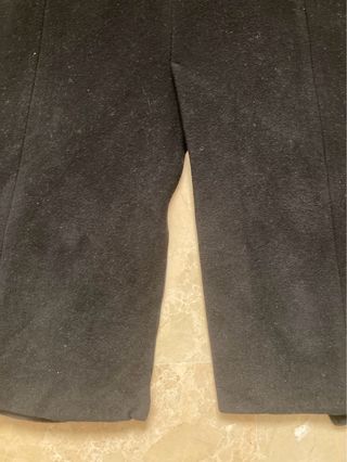 Abrigo largo Zara Negro Talla L 80% Lana