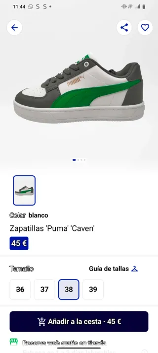 Zapatillas Puma Nuevas.